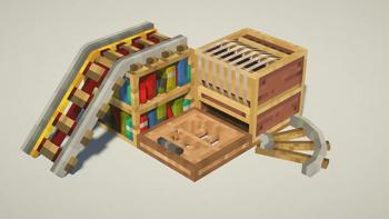 3D Default vanilla plus Minecraft texture pack thumbnail