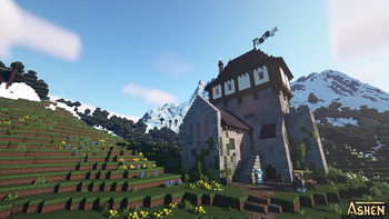 Ashen 16x 16x realistic Minecraft texture pack screenshot 1