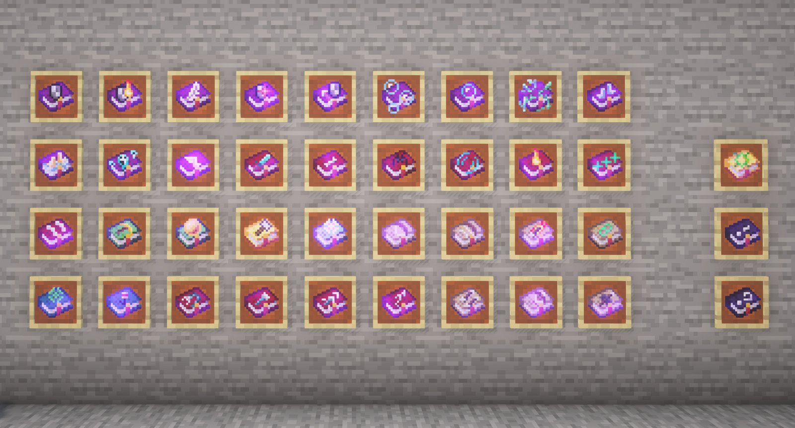 Beautiful Enchanted Books themed Minecraft texture pack screenshot 5