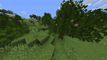 Motschen's Better Leaves realistic Minecraft texture pack screenshot 5