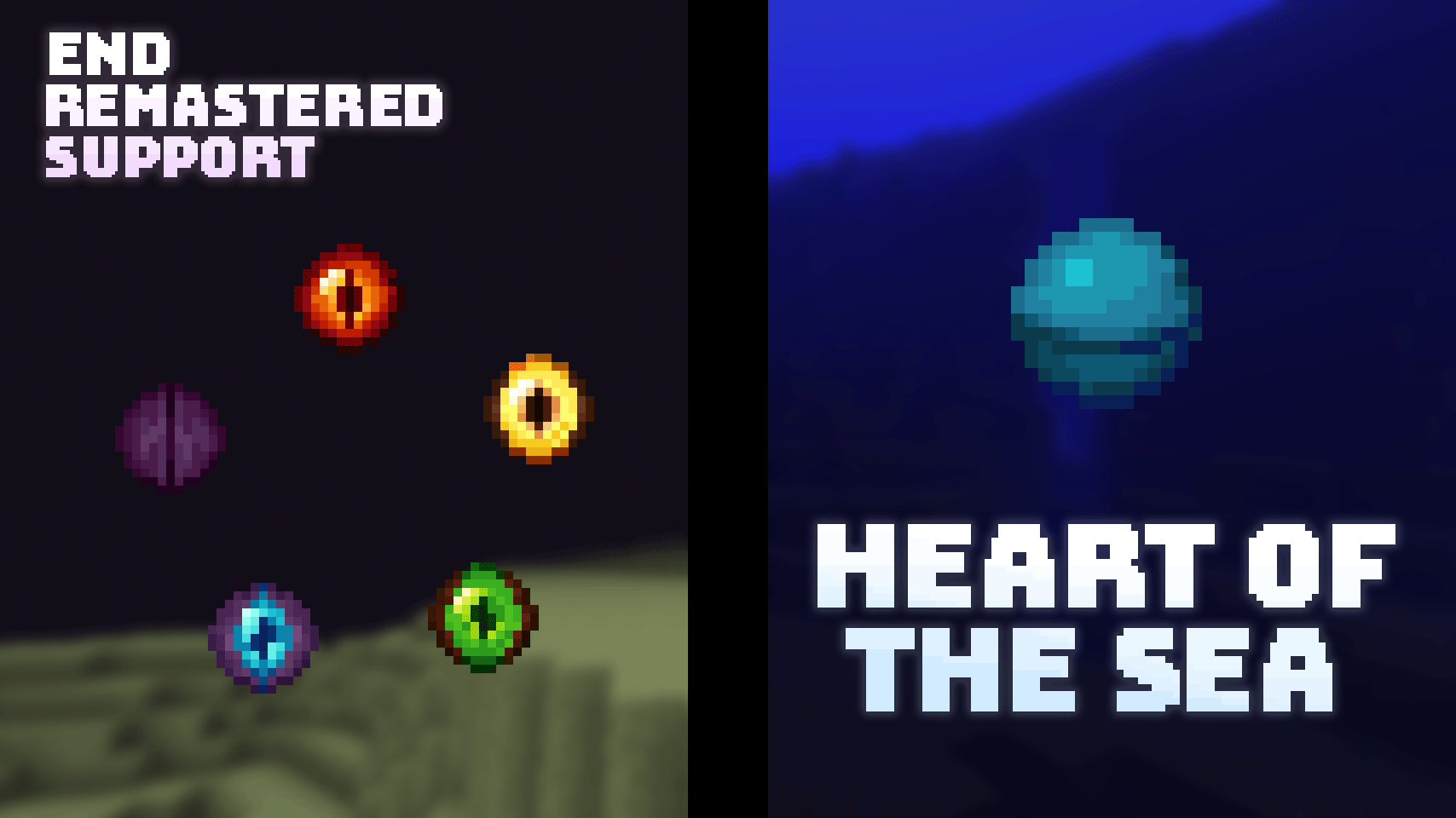 Blinking Ender Eyes 16x vanilla plus Minecraft texture pack screenshot 2