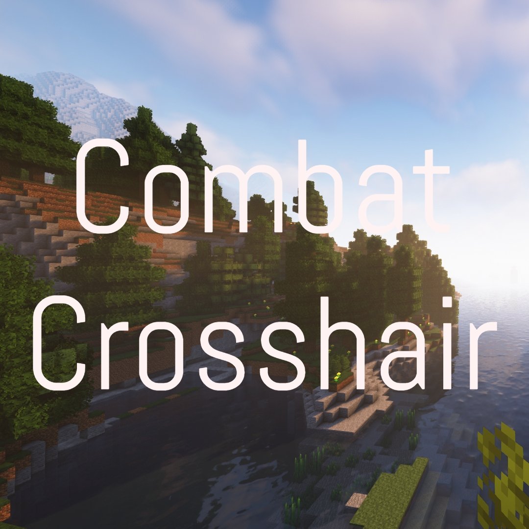 Combat Crosshair pvp Minecraft texture pack thumbnail