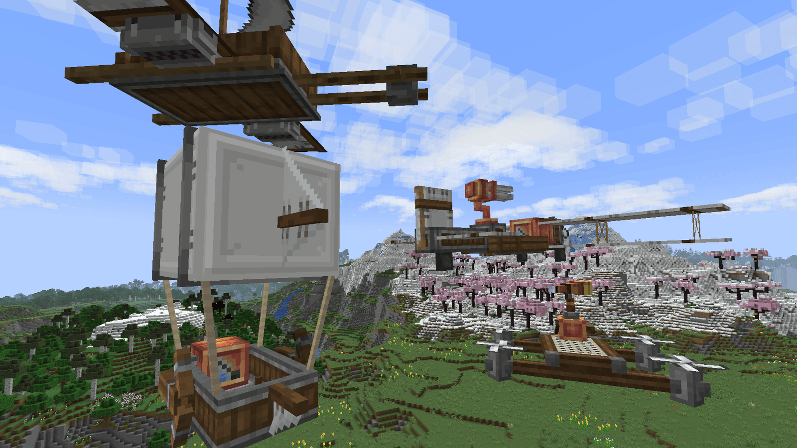 Create Immersive Aircrafts themed Minecraft texture pack screenshot 3