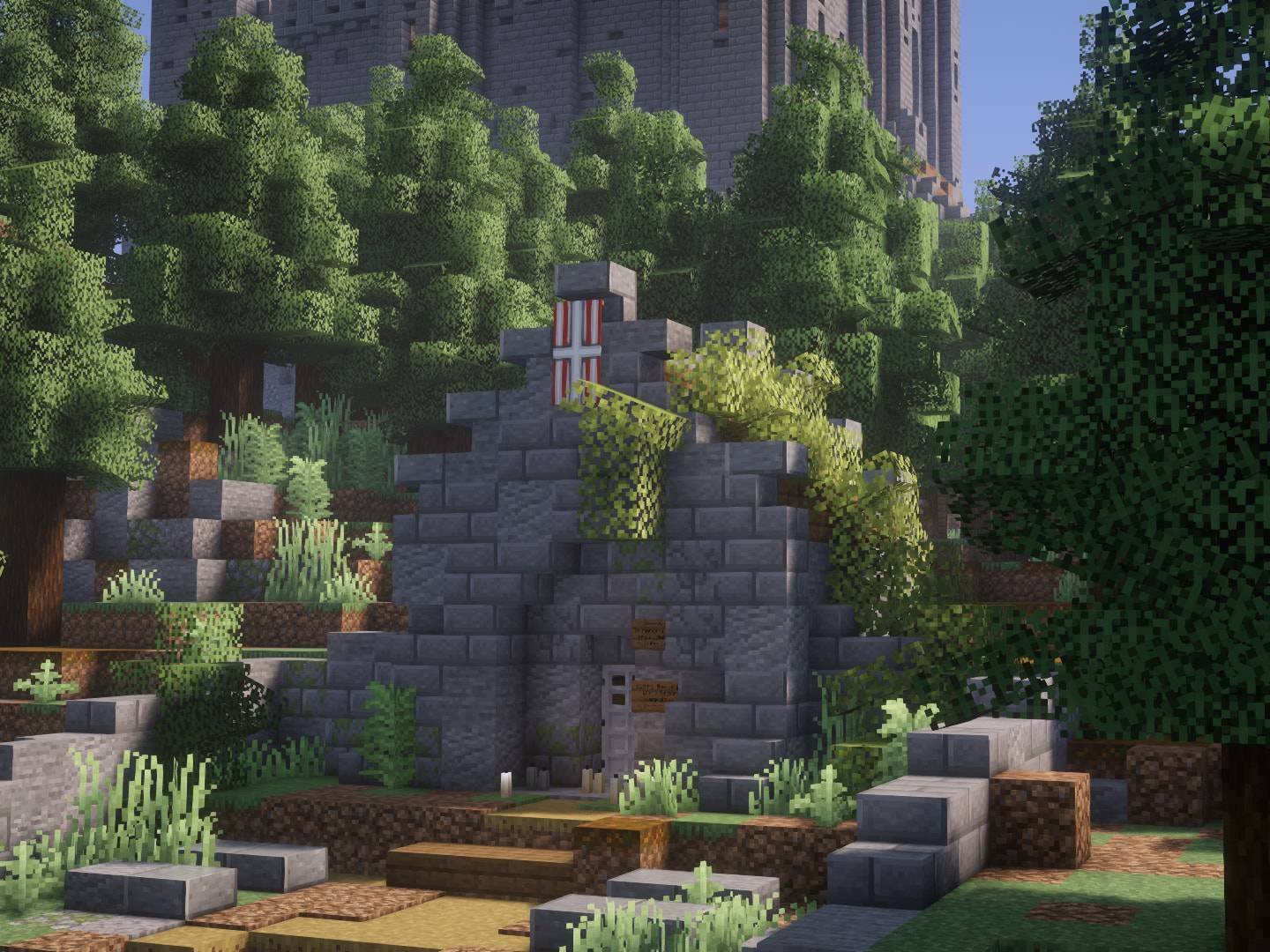 Cubic Leaves vanilla plus Minecraft texture pack screenshot 2