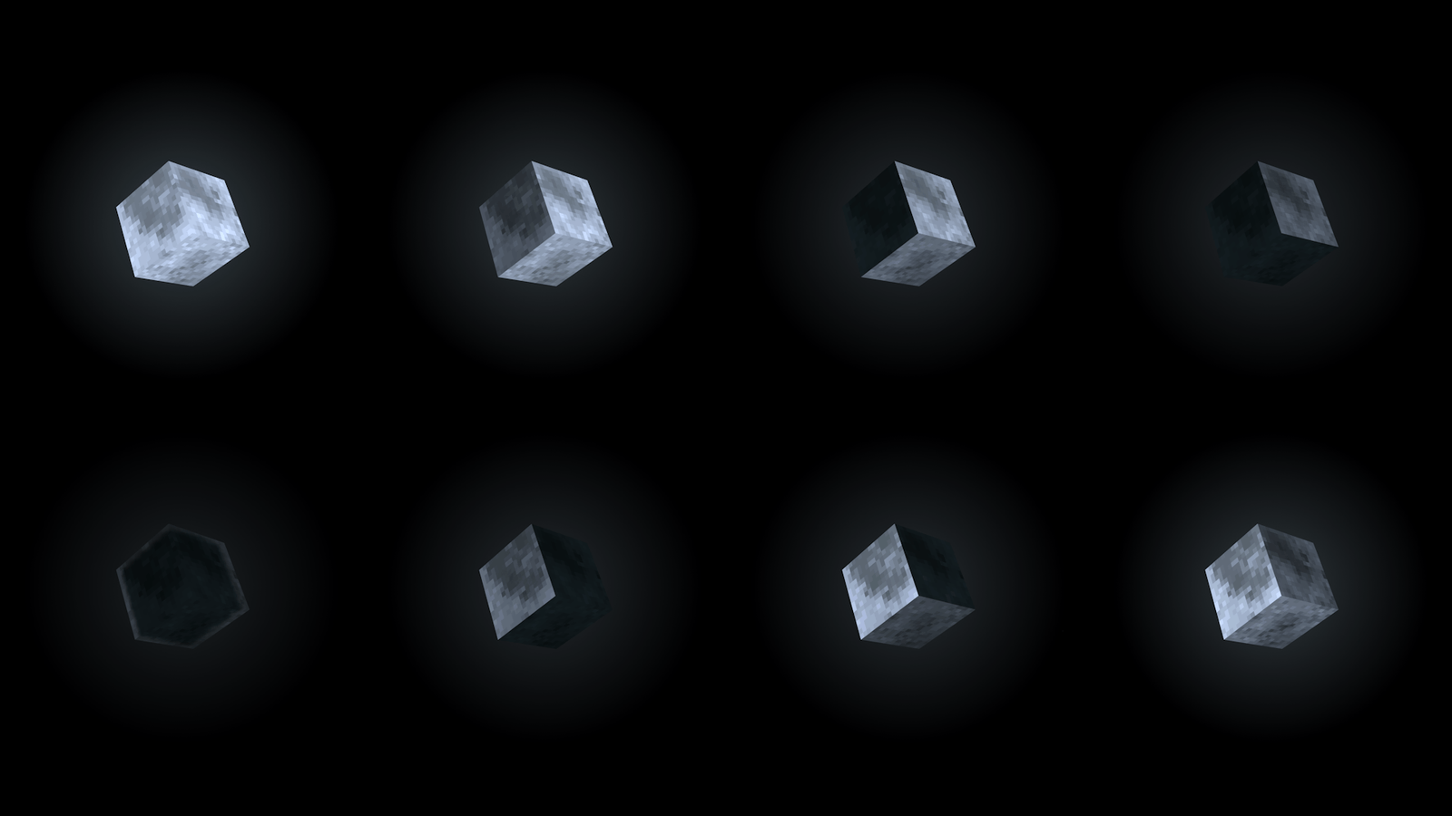 Cubic Sun & Moon themed Minecraft texture pack screenshot 3