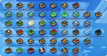 Enchanted Books: Re-covered 16x vanilla plus Minecraft texture pack screenshot 2