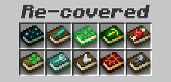 Enchanted Books: Re-covered 16x vanilla plus Minecraft texture pack thumbnail