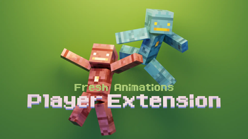 Fresh Animations: Player Extension realistic Minecraft texture pack thumbnail