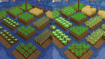 (Bee's) Fancy Crops 16x vanilla plus Minecraft texture pack screenshot 2