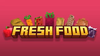 Fresh Food vanilla plus Minecraft texture pack thumbnail
