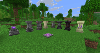 Fresh Waystones Texture vanilla plus Minecraft texture pack screenshot 3