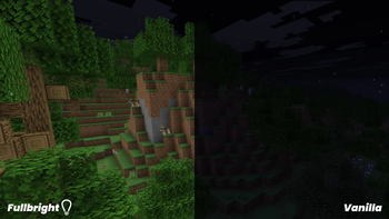 Fullbright UB vanilla plus Minecraft texture pack screenshot 3