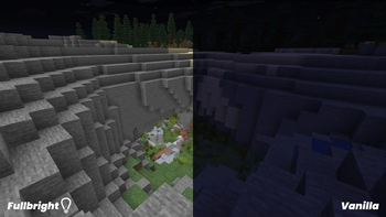 Fullbright UB vanilla plus Minecraft texture pack screenshot 5