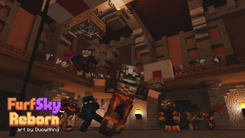 FurSky Reborn 16x themed Minecraft texture pack screenshot 4