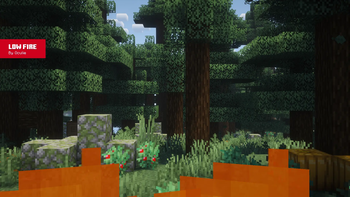 Low Fire vanilla plus Minecraft texture pack screenshot 2