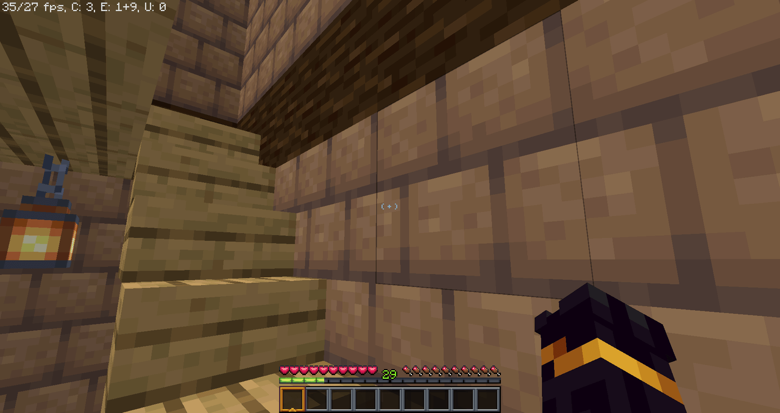 Mandala's GUI - Dark mode vanilla plus Minecraft texture pack screenshot 2