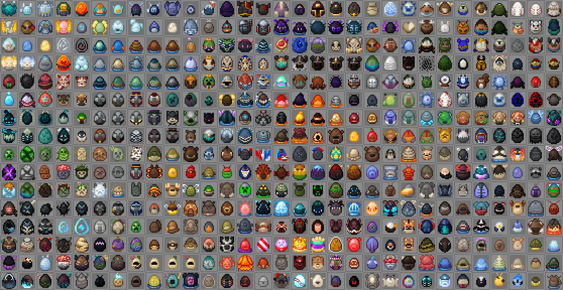 Modded Omelet - Modern Spawn Eggs themed Minecraft texture pack screenshot 2