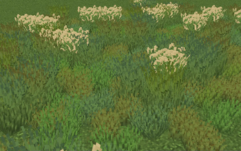 Os' Colorful Grasses vanilla plus Minecraft texture pack screenshot 5