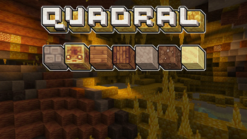 Quadral 16x clean Minecraft texture pack screenshot 1