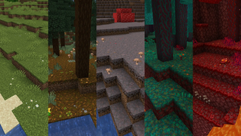 Simple Grass Flowers vanilla plus Minecraft texture pack screenshot 3