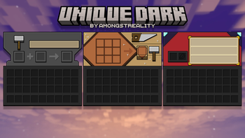 Unique Dark 16x gameplay Minecraft texture pack screenshot 2