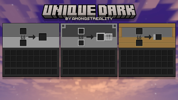 Unique Dark 16x gameplay Minecraft texture pack screenshot 3