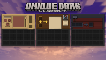 Unique Dark 16x gameplay Minecraft texture pack screenshot 5