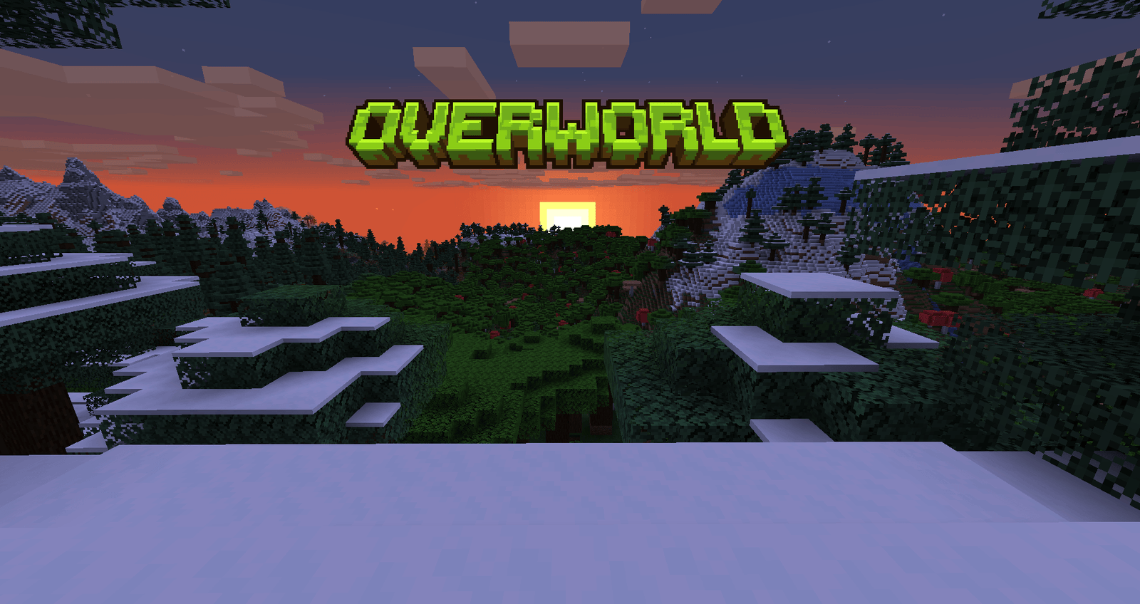 Visual Traveler's Titles themed Minecraft texture pack screenshot 1