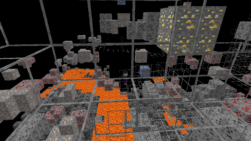 Xray Ultimate themed Minecraft texture pack screenshot 3