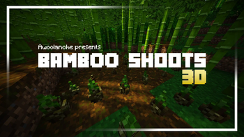 3D Bamboo Shoots for Minecraft 26.1.2