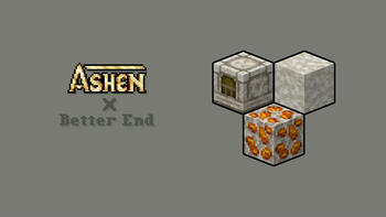 Ashen + BetterEnd - Add-On for Minecraft 26.1.2