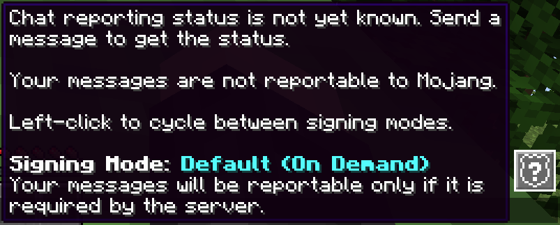 Chat Reporting Helper for Minecraft 26.1.2