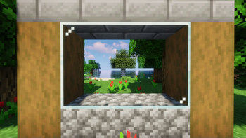 Clean Connected Glass for Minecraft 26.1.2