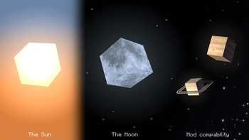 Cubic Sun & Moon for Minecraft 26.1.2