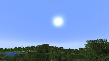 Default HD Sun and Moon for Minecraft 26.1.2