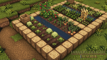 Excalibur - Farmer's Delight - Add-On texture pack for Minecraft