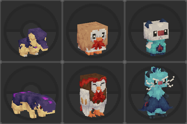 Fully Hisuian Starters (Cobblemon) for Minecraft 26.1.2