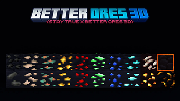 Stay True x Better Ores 3D for Minecraft 26.1.2